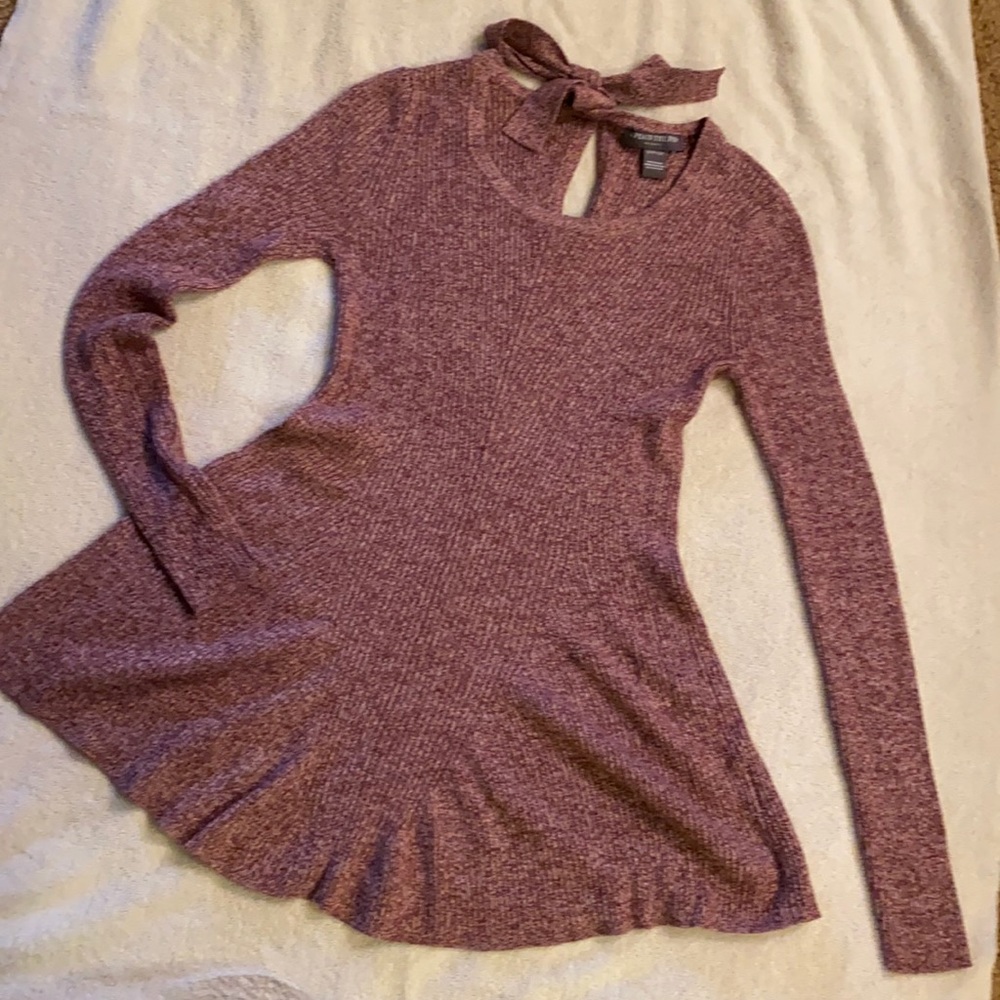 Maternity sweater perfect for fall, second and third trimester!